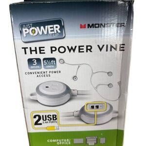 Power Vine Power Strip - Gray